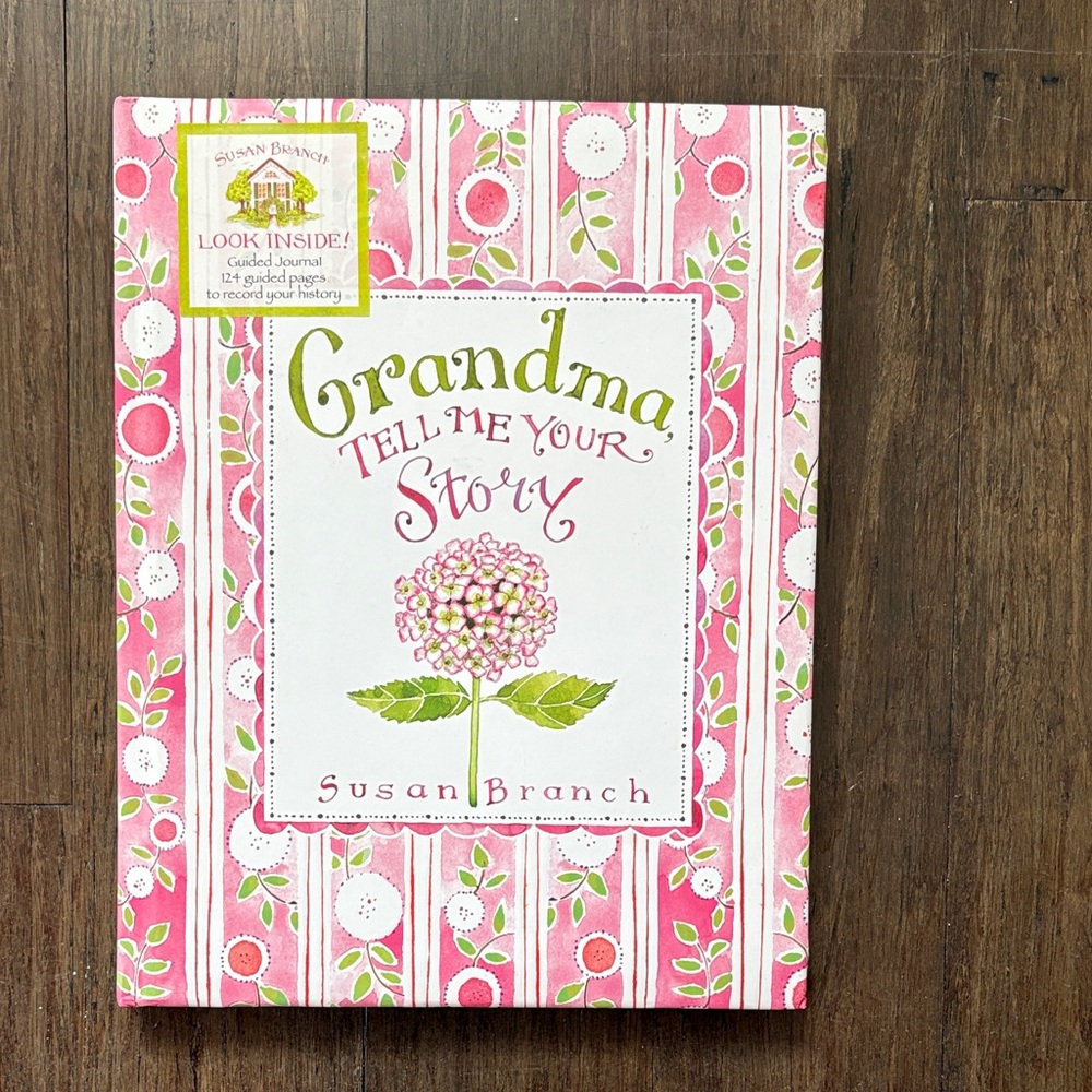 Pink Floral Journal by Susan Branch